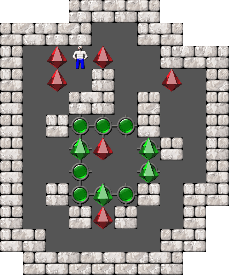 Sokoban Kevin 18 level 72